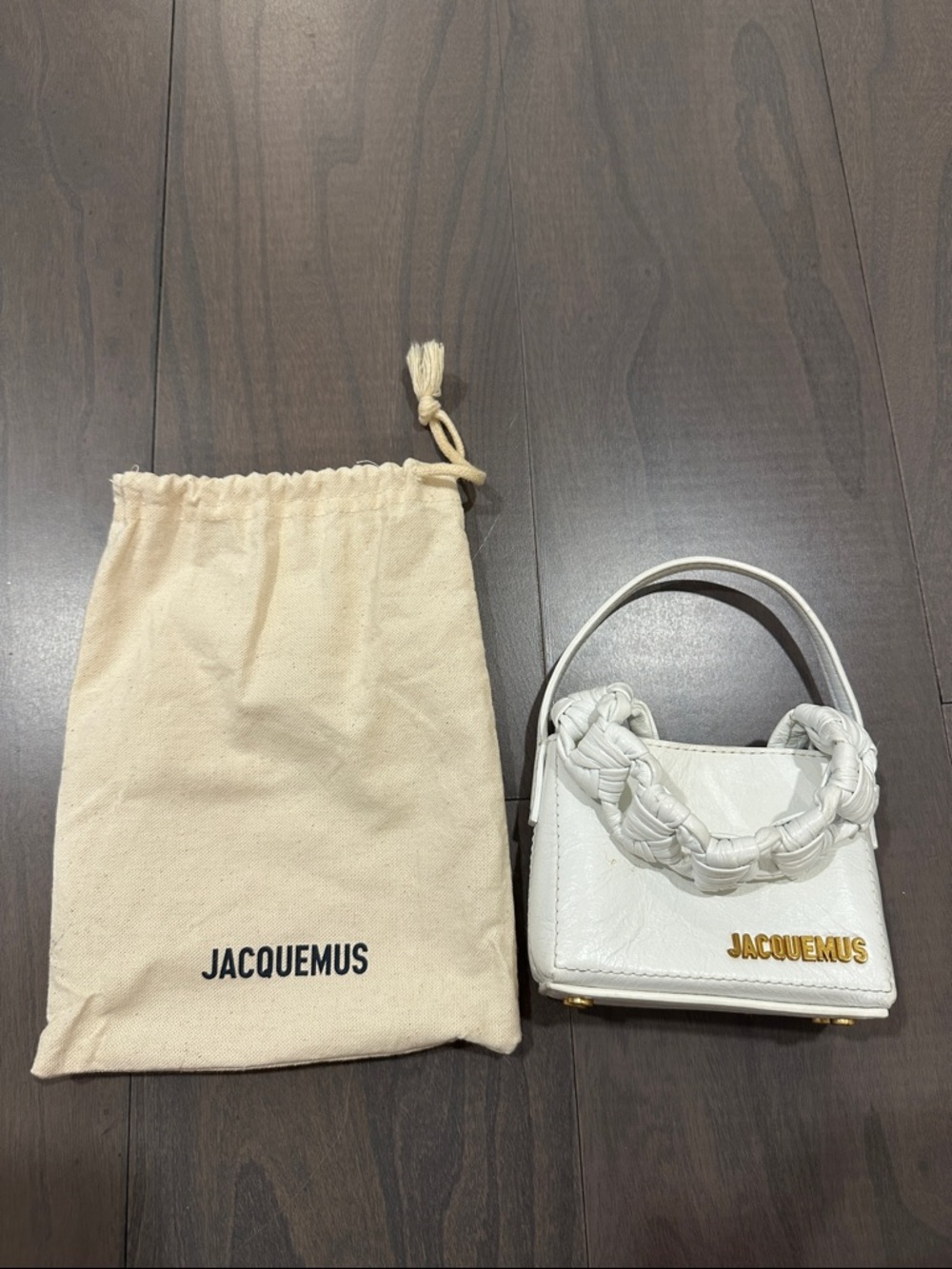 JACQUEMUS  Noeud Braided Handle Mini Bag